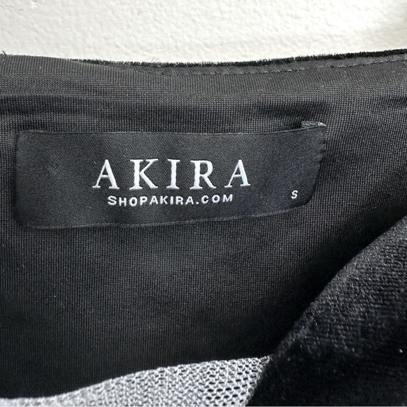 AKIRA Black Bodysuit with Silver Straps - Picture 12 of 16